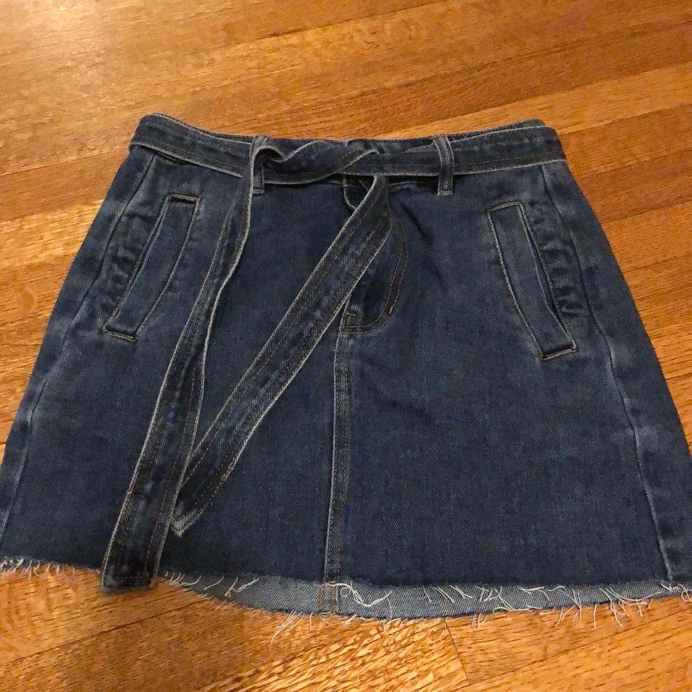 Jean skirt